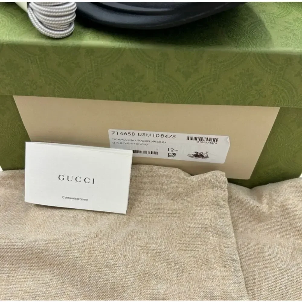 Men's Gucci interlocking G run trainer size 12.5 made in Italy